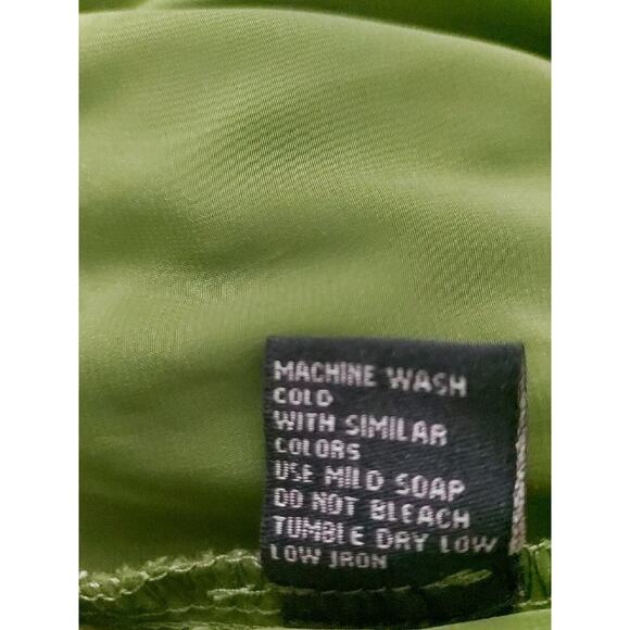 Toxik3 Sleeveless Green Utility Zip Up Jumpsuit M Boho Vacation Festival Fall - Picture 11 of 11